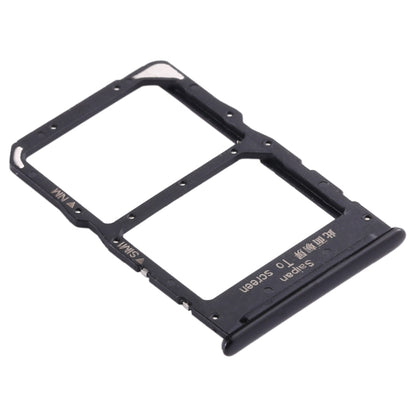 SIM Card Tray + NM Card Tray for Huawei Nova 5z / Nova 5i Pro (Black) by buy2fix
