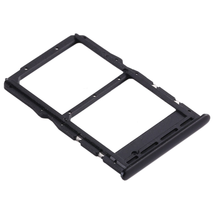 SIM Card Tray + NM Card Tray for Huawei Nova 5z / Nova 5i Pro (Black) by buy2fix