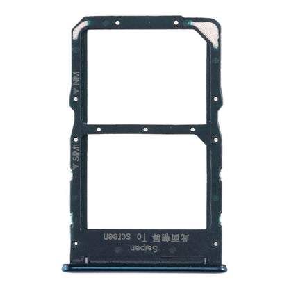 SIM Card Tray + NM Card Tray for Huawei Nova 5z / Nova 5i Pro (Green) by buy2fix
