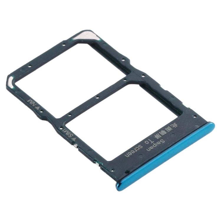 SIM Card Tray + NM Card Tray for Huawei Nova 5z / Nova 5i Pro (Green) by buy2fix