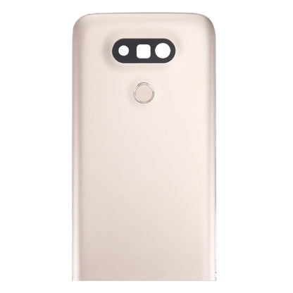 Metal Back Cover with Back Camera Lens & Fingerprint Button for LG G5(Gold) - For LG by buy2fix | Online Shopping UK | buy2fix