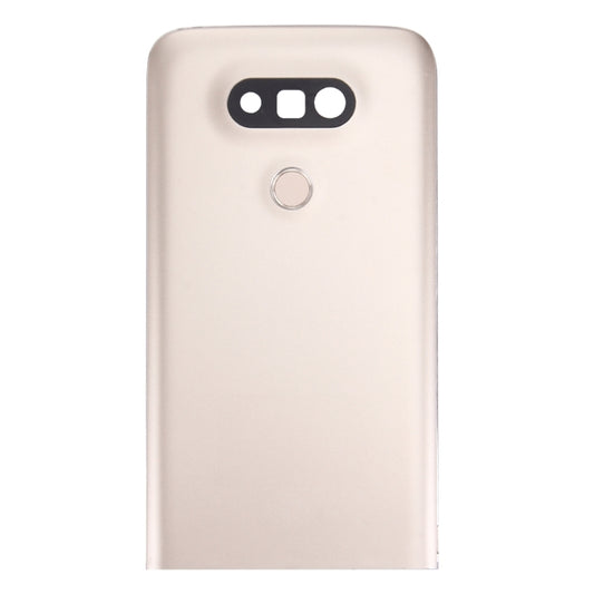 Metal Back Cover with Back Camera Lens & Fingerprint Button for LG G5(Gold) - For LG by buy2fix | Online Shopping UK | buy2fix