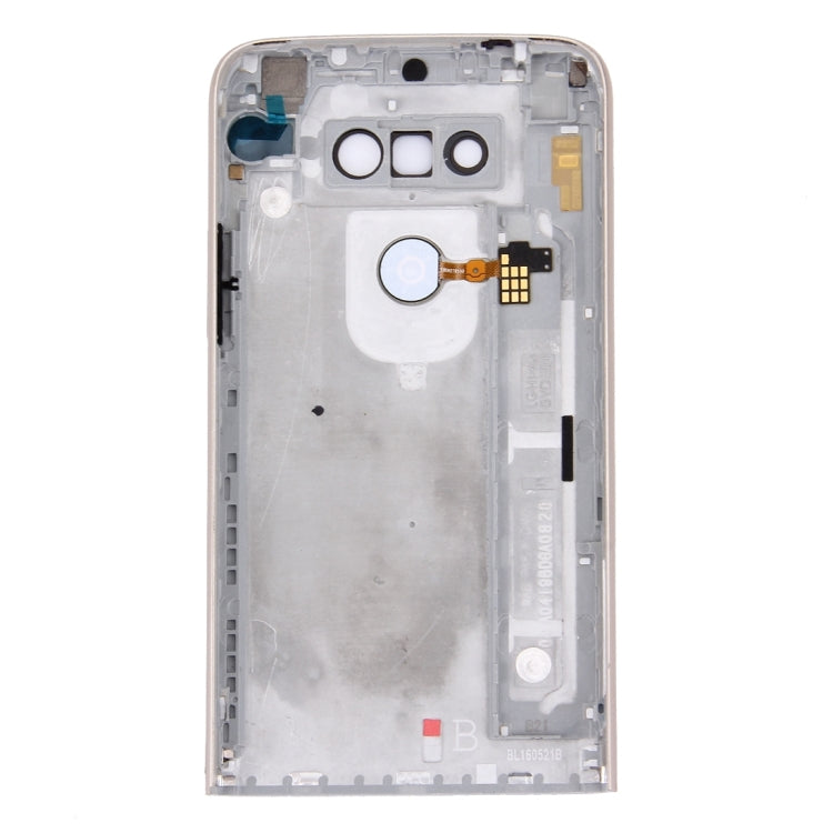 Metal Back Cover with Back Camera Lens & Fingerprint Button for LG G5(Gold) - For LG by buy2fix | Online Shopping UK | buy2fix
