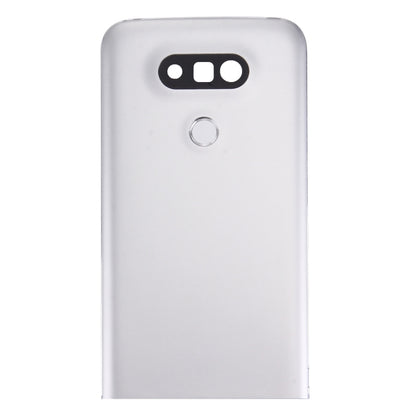 Metal Back Cover with Back Camera Lens & Fingerprint Button for LG G5(Silver) - For LG by buy2fix | Online Shopping UK | buy2fix