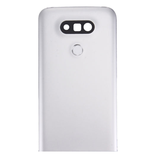 Metal Back Cover with Back Camera Lens & Fingerprint Button for LG G5(Silver) - For LG by buy2fix | Online Shopping UK | buy2fix