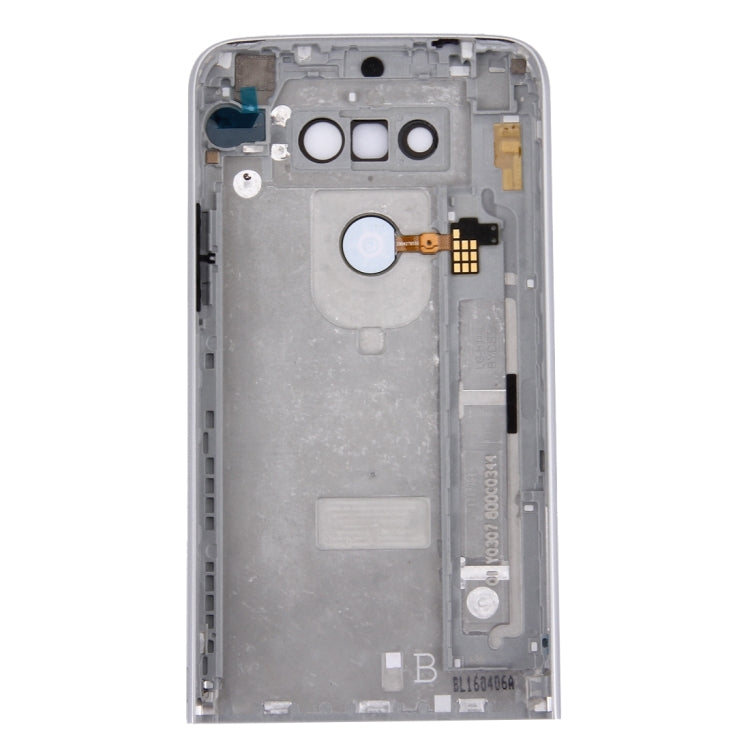 Metal Back Cover with Back Camera Lens & Fingerprint Button for LG G5(Silver) - For LG by buy2fix | Online Shopping UK | buy2fix