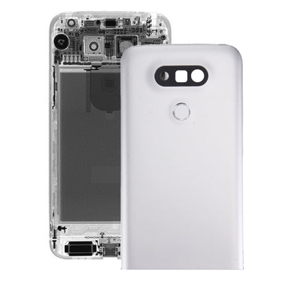 Metal Back Cover with Back Camera Lens & Fingerprint Button for LG G5(Silver) - For LG by buy2fix | Online Shopping UK | buy2fix