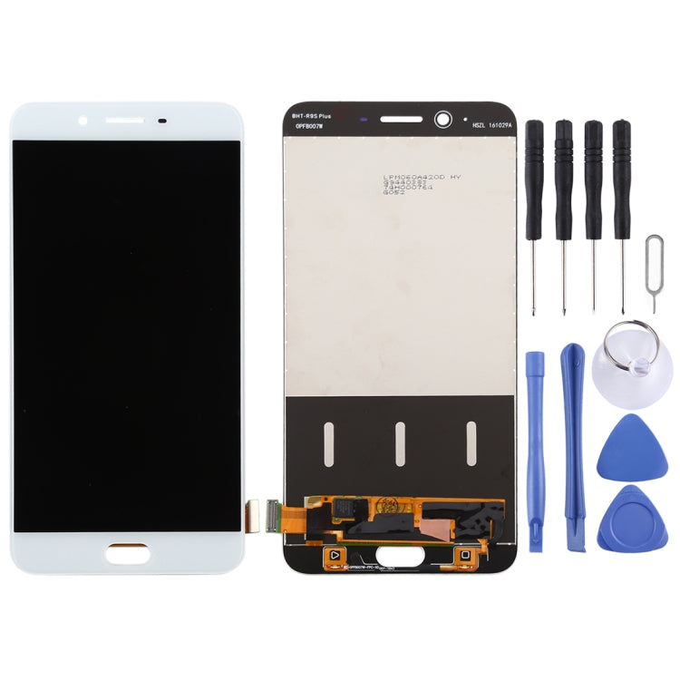 Original LCD Screen for OPPO R11 Plus with Digitizer Full Assembly (White) - LCD Screen by buy2fix | Online Shopping UK | buy2fix