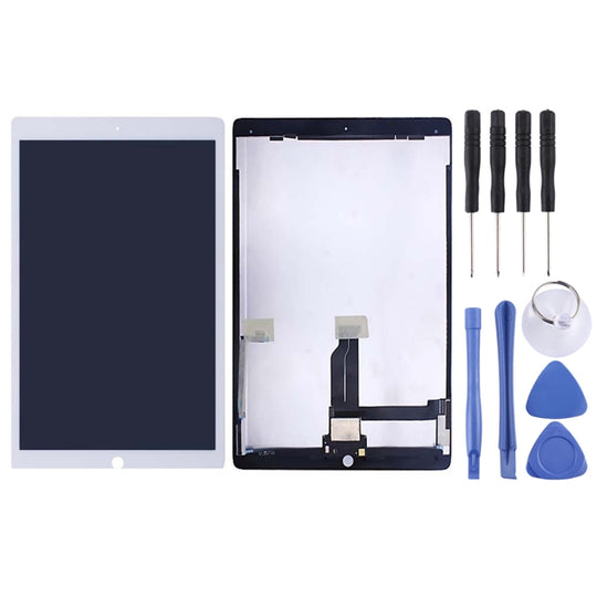 Écran LCD et numériseur complet avec carte pour iPad Pro 12,9 pouces A1584 A1652 (2015) (blanc)