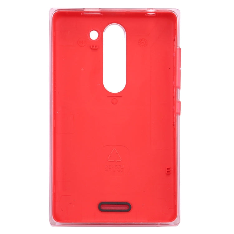 Dual SIM Battery Back Cover for Nokia Asha 502 (Red) - Back Cover by buy2fix | Online Shopping UK | buy2fix