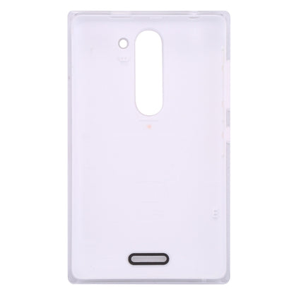 Dual SIM Battery Back Cover for Nokia Asha 502 (White) - Back Cover by buy2fix | Online Shopping UK | buy2fix