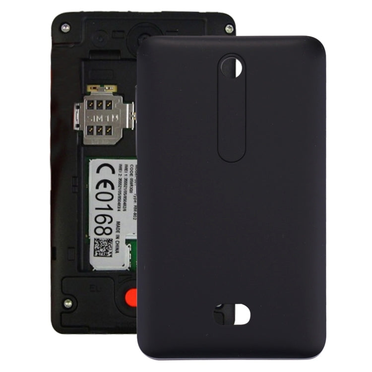 Battery Back Cover for Nokia Asha 501 (Black) - Back Cover by buy2fix | Online Shopping UK | buy2fix