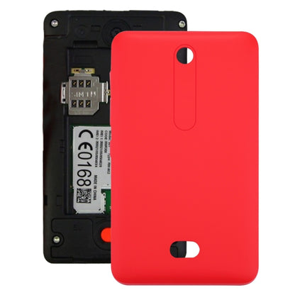 Battery Back Cover for Nokia Asha 501 (Red) - Back Cover by buy2fix | Online Shopping UK | buy2fix