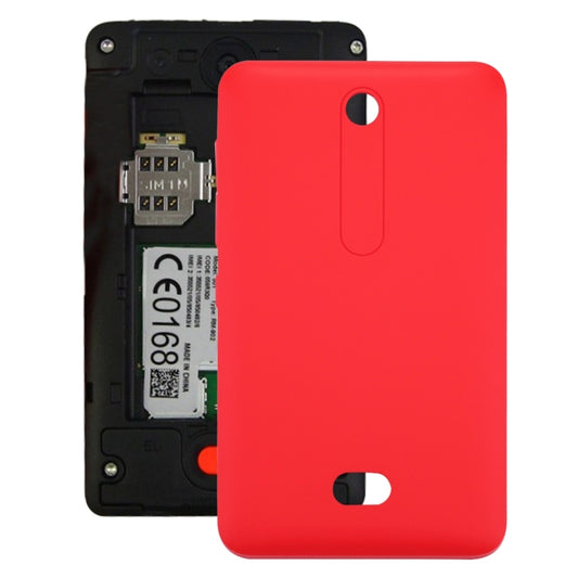 Battery Back Cover for Nokia Asha 501 (Red) - Back Cover by buy2fix | Online Shopping UK | buy2fix