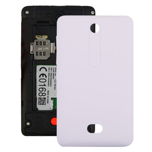 Battery Back Cover for Nokia Asha 501 (White) - Back Cover by buy2fix | Online Shopping UK | buy2fix