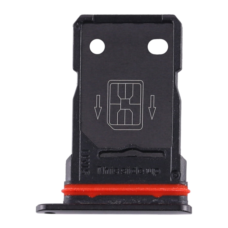 For OnePlus 8 Pro SIM Card Tray + SIM Card Tray (Black) - Card Tray by buy2fix | Online Shopping UK | buy2fix