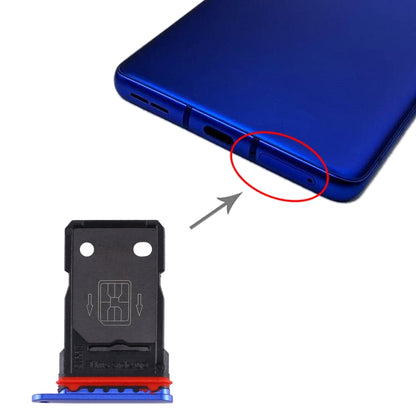 For OnePlus 8 Pro SIM Card Tray + SIM Card Tray (Blue) - Card Tray by buy2fix | Online Shopping UK | buy2fix