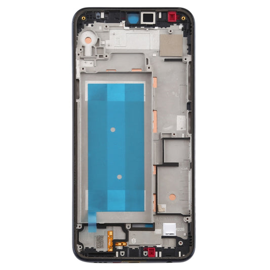 Front Housing LCD Frame Bezel Plate for LG K50 / K12 MAX / LMX520BMW / LMX520EMW(Double SIM Version) (Black) - For LG by buy2fix | Online Shopping UK | buy2fix