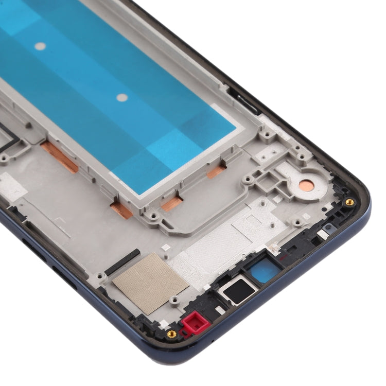 Front Housing LCD Frame Bezel Plate for LG K50 / K12 MAX / LMX520BMW / LMX520EMW(Double SIM Version) (Black) - For LG by buy2fix | Online Shopping UK | buy2fix