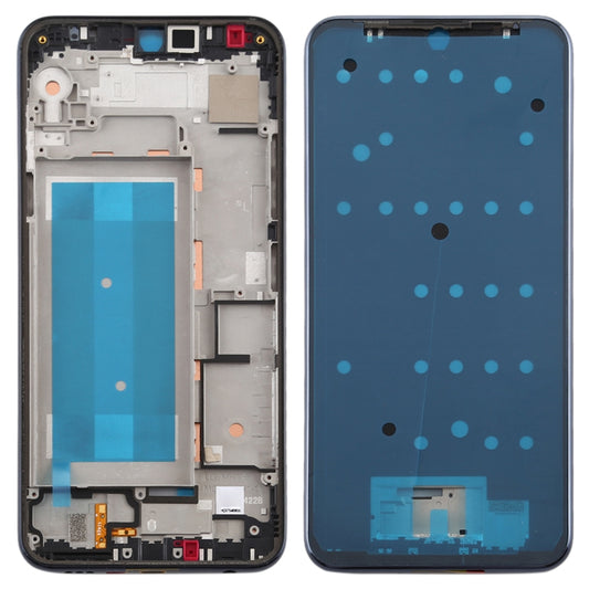 Front Housing LCD Frame Bezel Plate for LG K50 / K12 MAX / LMX520BMW / LMX520EMW(Double SIM Version) (Black) - For LG by buy2fix | Online Shopping UK | buy2fix