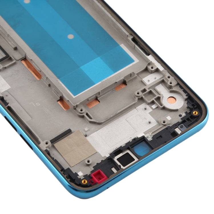 Front Housing LCD Frame Bezel Plate for LG K50 / K12 MAX / LMX520BMW / LMX520EMW(Double SIM Version) (Blue) - For LG by buy2fix | Online Shopping UK | buy2fix