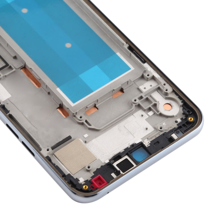 Front Housing LCD Frame Bezel Plate for LG K50 / K12 MAX / LMX520BMW / LMX520EMW(Double SIM Version)(Silver) - For LG by buy2fix | Online Shopping UK | buy2fix