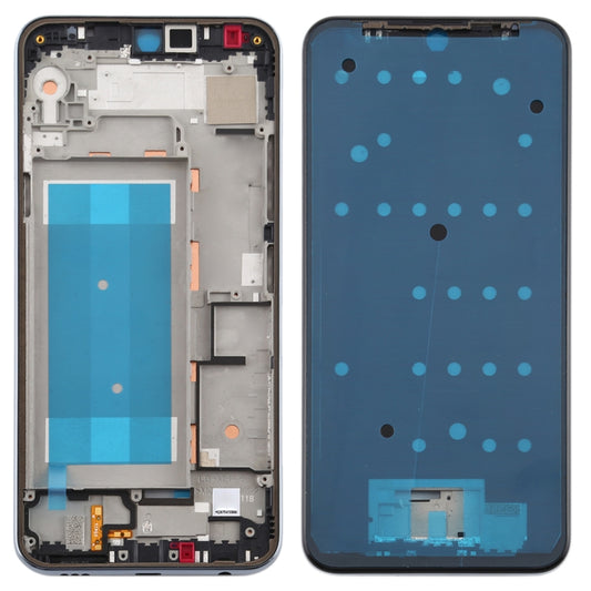 Front Housing LCD Frame Bezel Plate for LG K50 / K12 MAX / LMX520BMW / LMX520EMW(Double SIM Version)(Silver) - For LG by buy2fix | Online Shopping UK | buy2fix