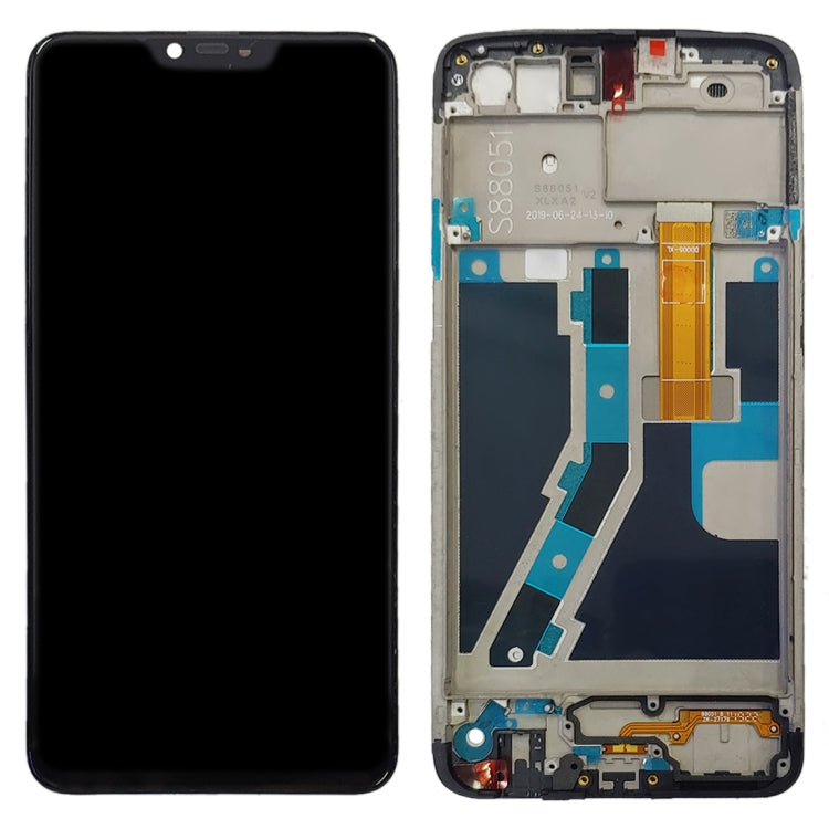 TFT LCD Screen for OPPO A5 / A3s Digitizer Full Assembly with Frame (Black) - LCD Screen by buy2fix | Online Shopping UK | buy2fix