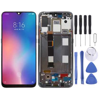 Original AMOLED LCD Screen for Xiaomi Mi 9 Digitizer Full Assembly with Frame(Black) - LCD Screen by buy2fix | Online Shopping UK | buy2fix