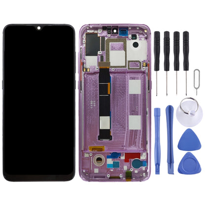 Original AMOLED LCD Screen for Xiaomi Mi 9 Digitizer Full Assembly with Frame(Pink) - LCD Screen by buy2fix | Online Shopping UK | buy2fix