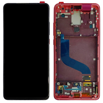 Original AMOLED LCD Screen for Xiaomi 9T Pro / Redmi K20 Pro / Redmi K20 Digitizer Full Assembly with Frame(Red) by buy2fix