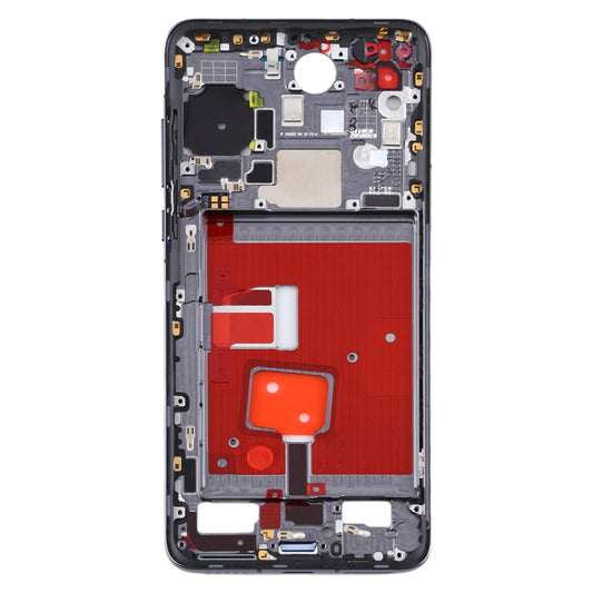 Original Middle Frame Bezel Plate with Side Keys for Huawei P40(Black) - Full Housing Cover by buy2fix | Online Shopping UK | buy2fix
