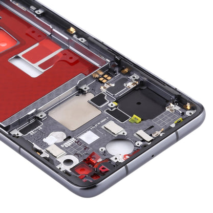 Original Middle Frame Bezel Plate with Side Keys for Huawei P40(Black) - Full Housing Cover by buy2fix | Online Shopping UK | buy2fix