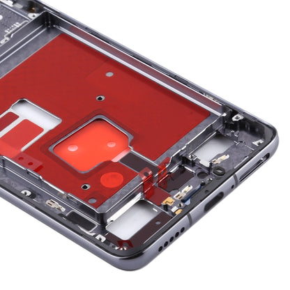Original Middle Frame Bezel Plate with Side Keys for Huawei P40(Black) - Full Housing Cover by buy2fix | Online Shopping UK | buy2fix