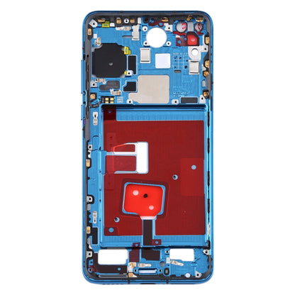Original Middle Frame Bezel Plate with Side Keys for Huawei P40(Blue) - Full Housing Cover by buy2fix | Online Shopping UK | buy2fix
