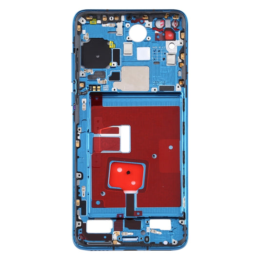 Original Middle Frame Bezel Plate with Side Keys for Huawei P40(Blue) - Full Housing Cover by buy2fix | Online Shopping UK | buy2fix