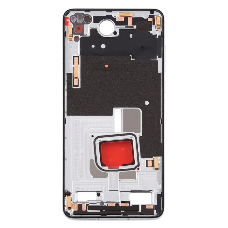Original Middle Frame Bezel Plate with Side Keys for Huawei P40(Silver) - Full Housing Cover by buy2fix | Online Shopping UK | buy2fix