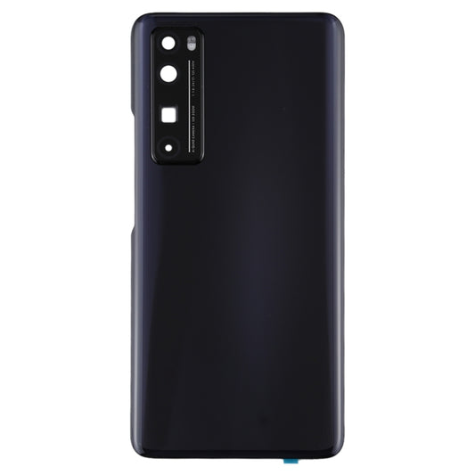 Original Battery Back Cover with Camera Lens Cover for Huawei Nova 7 Pro 5G(Black) - Back Cover by buy2fix | Online Shopping UK | buy2fix