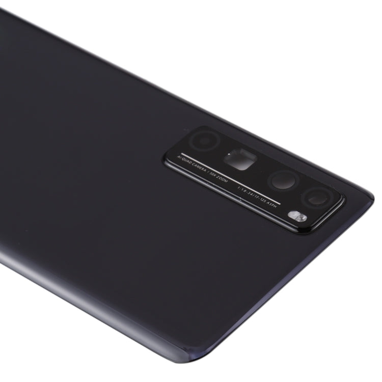 Original Battery Back Cover with Camera Lens Cover for Huawei Nova 7 Pro 5G(Black) - Back Cover by buy2fix | Online Shopping UK | buy2fix