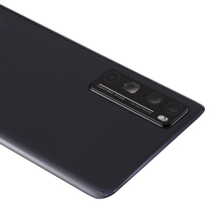 Original Battery Back Cover with Camera Lens Cover for Huawei Nova 7 Pro 5G(Black) - Back Cover by buy2fix | Online Shopping UK | buy2fix