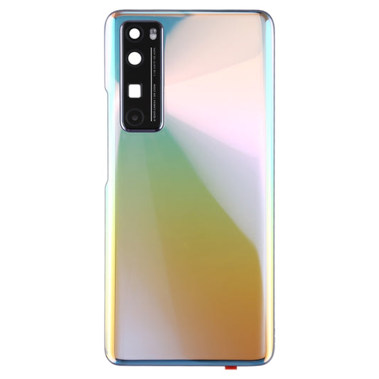 Original Battery Back Cover with Camera Lens Cover for Huawei Nova 7 Pro 5G(Silver) - Back Cover by buy2fix | Online Shopping UK | buy2fix