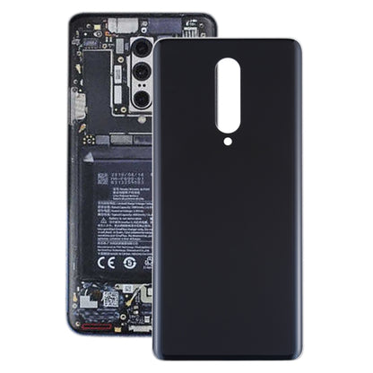 For OnePlus 8 Battery Back Cover (Black) by buy2fix