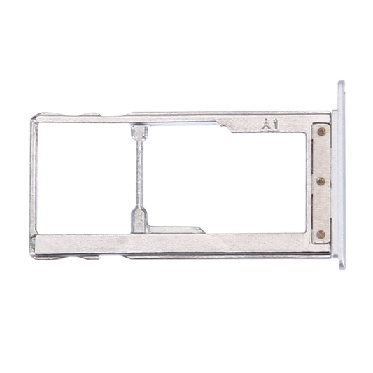 For Meizu Pro 5 SIM + SIM / Micro SD Card Tray  (Silver) - For Meizu by buy2fix | Online Shopping UK | buy2fix
