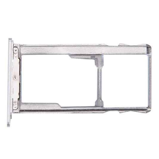 For Meizu M3 Note / Meilan Note 3 SIM + SIM / Micro SD Card Tray  (Silver) - For Meizu by buy2fix | Online Shopping UK | buy2fix