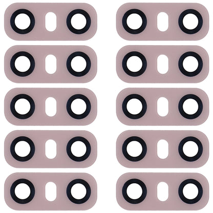 10 PCS Back Camera Lens with Adhesive for LG G6 H870/H871/H872/ LS993(Pink) - For LG by buy2fix | Online Shopping UK | buy2fix