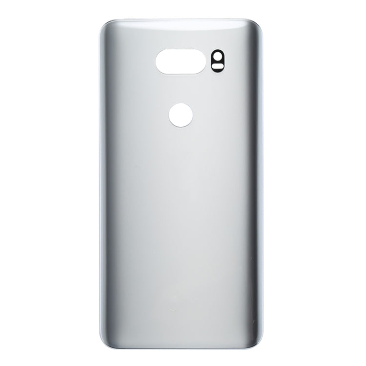 Back Cover with Adhesive for LG V30 (Silver) - For LG by buy2fix | Online Shopping UK | buy2fix