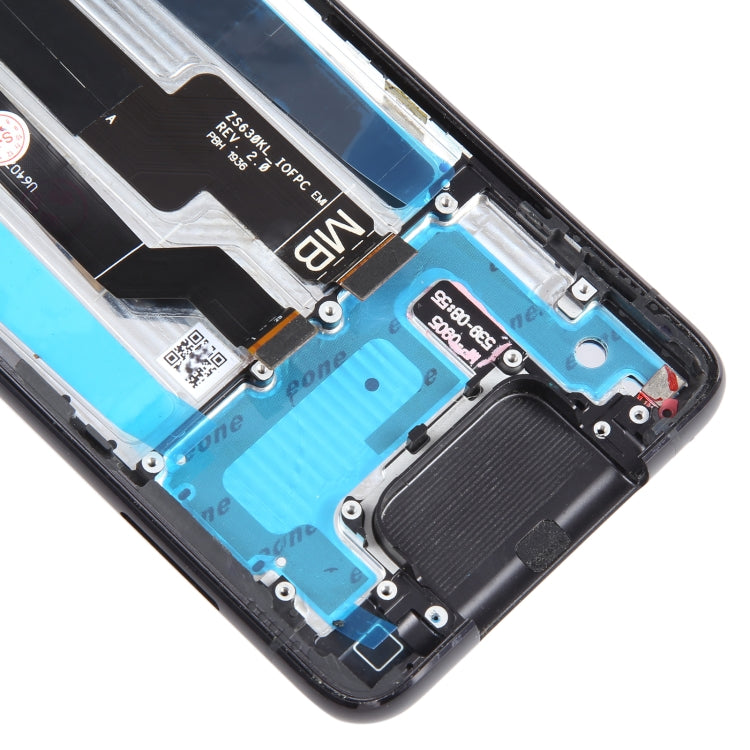 OEM LCD Screen for Asus Zenfone 6 ZS630KL I01WD Digitizer Full Assembly with Frame（Black) - LCD Screen by buy2fix | Online Shopping UK | buy2fix