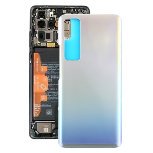 Battery Back Cover for Huawei Nova 7 Pro 5G(Silver) - Back Cover by buy2fix | Online Shopping UK | buy2fix