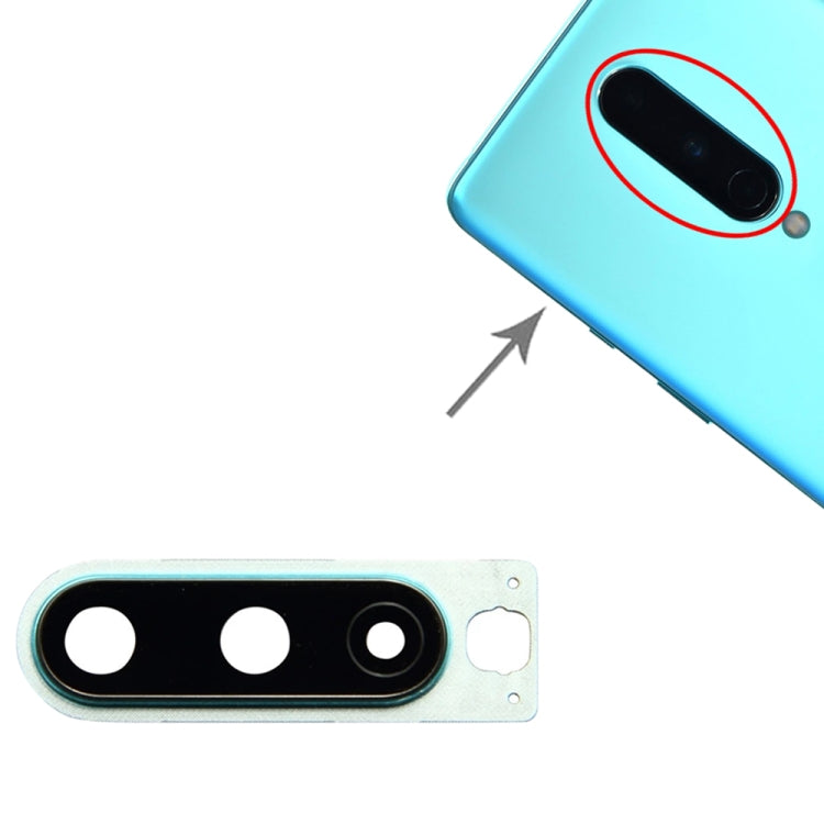 For OnePlus 8 Camera Lens Cover (Blue) - Camera Series by buy2fix | Online Shopping UK | buy2fix