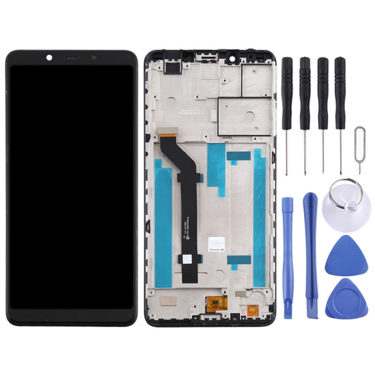 TFT LCD Screen for Nokia 3.1 Plus TA-1118 Digitizer Full Assembly with Frame (Black) - LCD Screen by buy2fix | Online Shopping UK | buy2fix